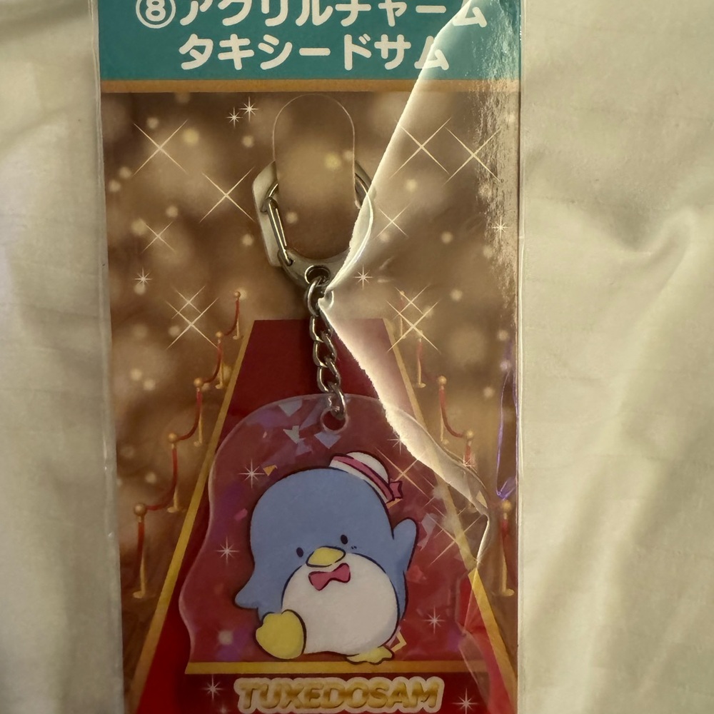 Sanrio Japan Kuji prize - tuxedo sam key chain
